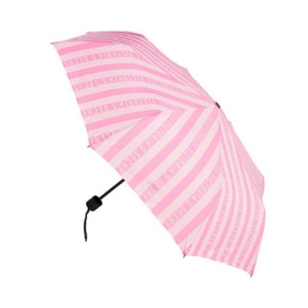 Victoria's Secret Pink Striped Umbrella